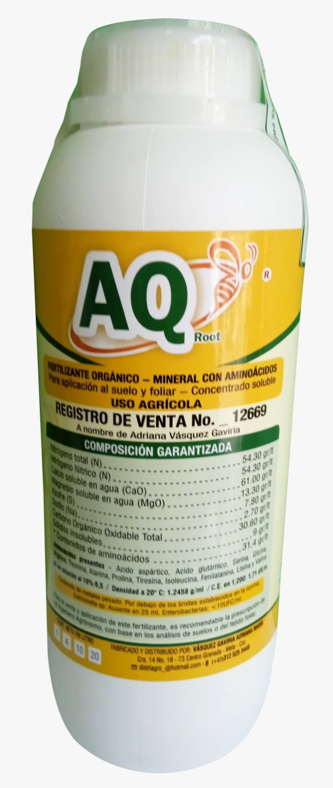 Producto AQ Root